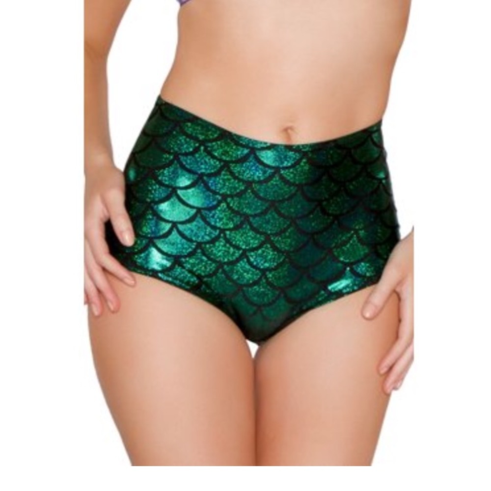 J valentine mermaid booty shorts